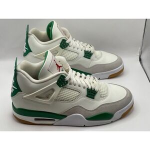 Nike SB Men's Air Jordan 4 Retro SP Shoes 12M Pine Green DR5415-103